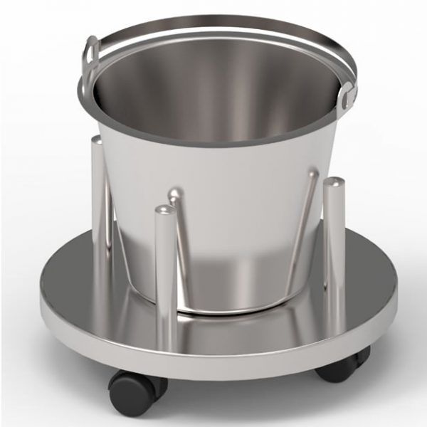 Bucket stand for operating theatre art 233226,