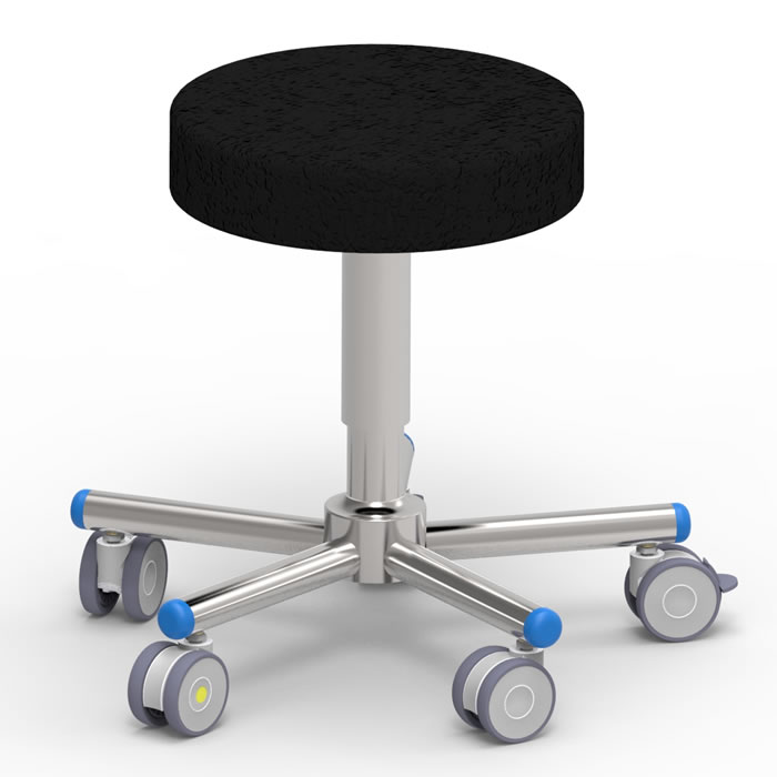 Operating room stools art 108308 with screw elevation