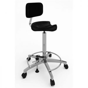 Surgical chair ergonomic saddle art 108315 with backrest