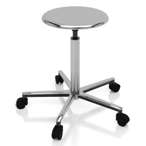 Examination room stools chrome-plated art 108317