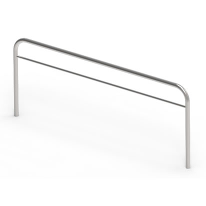 Tubolar overbridge art 191122 with horizontal tube hooks for instruments table, made of Stainless Steel - ADEXTE Srl